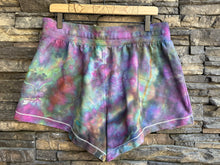 Load image into Gallery viewer, Women’s Large Geode Lounge Shorts with Pockets in ‘Midnight Opal’
