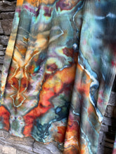 Load image into Gallery viewer, Women’s Small/Medium Geode Rayon Tiered Palazzo Pants with Tie in ‘Rooster’
