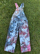 Load image into Gallery viewer, Custom Ice Dyed Denim Overalls for Diane
