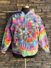 Load image into Gallery viewer, Custom Zip Up Hoodie in ‘Cosmic Eyes’ for Justine
