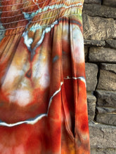 Load image into Gallery viewer, Women’s Large Geode Palazzo Pants with Pockets in ‘Midnight Ember’
