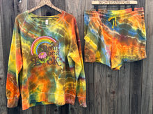 Load image into Gallery viewer, Women’s 1XW Geode ‘Don’t Be A D*ck’ Rainbow Lounge Set
