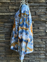 Load image into Gallery viewer, Women’s Small (fits like a medium) Oversized Burt’s Bees Organic Cotton Spiral Sweatshirt in ‘Bronzed Indigo’
