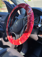 Load image into Gallery viewer, 2 Custom Geode Steering Wheel Covers for Mary
