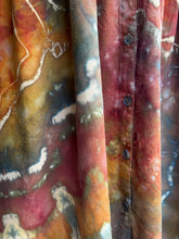 Load image into Gallery viewer, Women’s XS Geode Tie-Waist Midi Skirt in ‘Rustic Rainbow’
