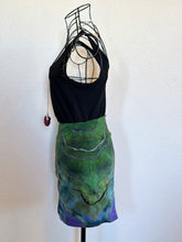 Load image into Gallery viewer, Women’s Small Reverse Geode Mini Skirt in ‘Abalone’
