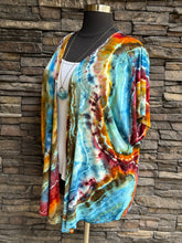Load image into Gallery viewer, Women’s XXL Geode Kimono in ‘Desert Springs’
