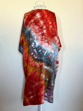 Load image into Gallery viewer, Women’s S/M 100% Rayon Karma Kimono with Pockets in ‘Campfire’
