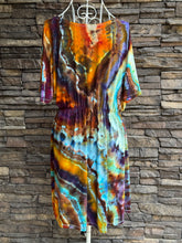 Load image into Gallery viewer, Women’s Small Geode Kimono Style Dress in ‘Koroit Boulder Opal’
