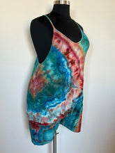 Load image into Gallery viewer, Women’s XL Geode Harem Romper in ‘Caribbean Reef’
