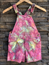 Load image into Gallery viewer, Youth Size 7 OshKosh B’Gosh Overall Shorts in ‘Warrior Princess’

