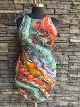 Load image into Gallery viewer, Women’s Large Geode Bodycon Dress in ‘Rooster’
