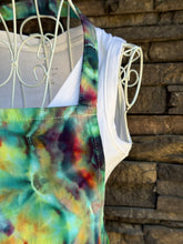 Load image into Gallery viewer, Adult Geode Apron with Pockets in ‘Cosmic Eyes’
