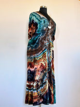 Load image into Gallery viewer, Women’s Large Geode Boho Maxi Dress in ‘Petrified Wood’
