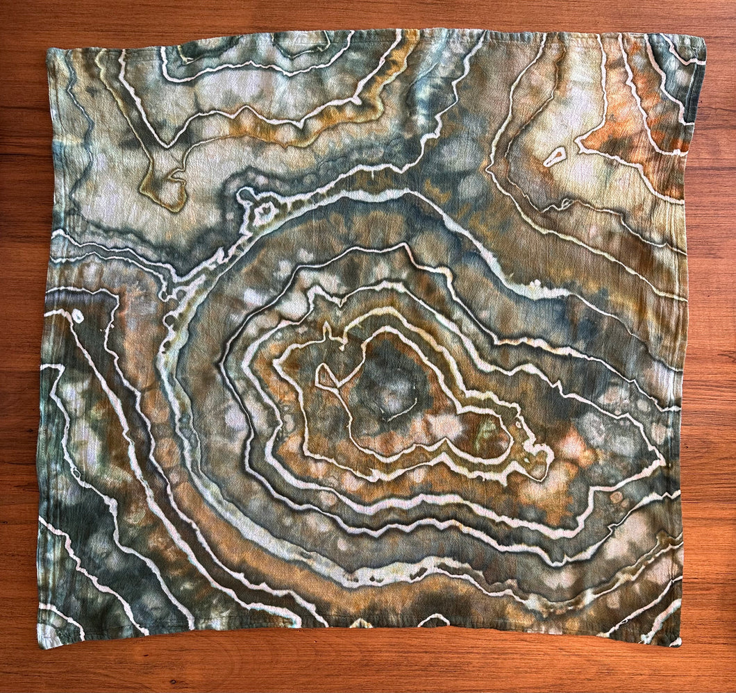 Geode Dish Towel in ‘Ocean Jasper’