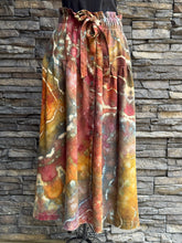 Load image into Gallery viewer, Women’s XS Geode Tie-Waist Midi Skirt in ‘Rustic Rainbow’
