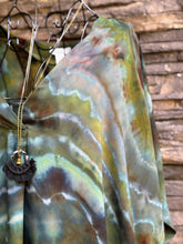 Load image into Gallery viewer, Women’s Medium (can fit a large, too) Geode V-Neck 100% Viscose Dress in ‘Moss Agate’
