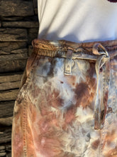 Load image into Gallery viewer, Women’s Medium Tie-waist Soft Denim Midi Skirt in ‘Blush Oasis’
