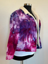 Load image into Gallery viewer, Women’s XXL Corduroy Sherpa Lined Jacket in ‘Amethyst’
