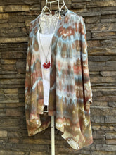 Load image into Gallery viewer, Women’s Small/Medium Azure Skies 100% Viscose Kimono in ‘Dark Side of the Moon’
