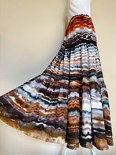 Load image into Gallery viewer, Women’s XS (fits like a small) Geode 100% Rayon Caravan Maxi Skirt in ‘Painted Hills, Or’
