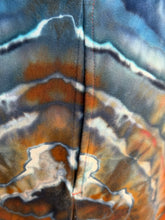 Load image into Gallery viewer, Women’s XXL (can fit a 3X, too) Geode Midi Skirt with Pockets in ‘Boulder Turquoise’
