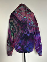 Load image into Gallery viewer, Women’s Small Reverse Geode Hoodie in ‘Galaxy’
