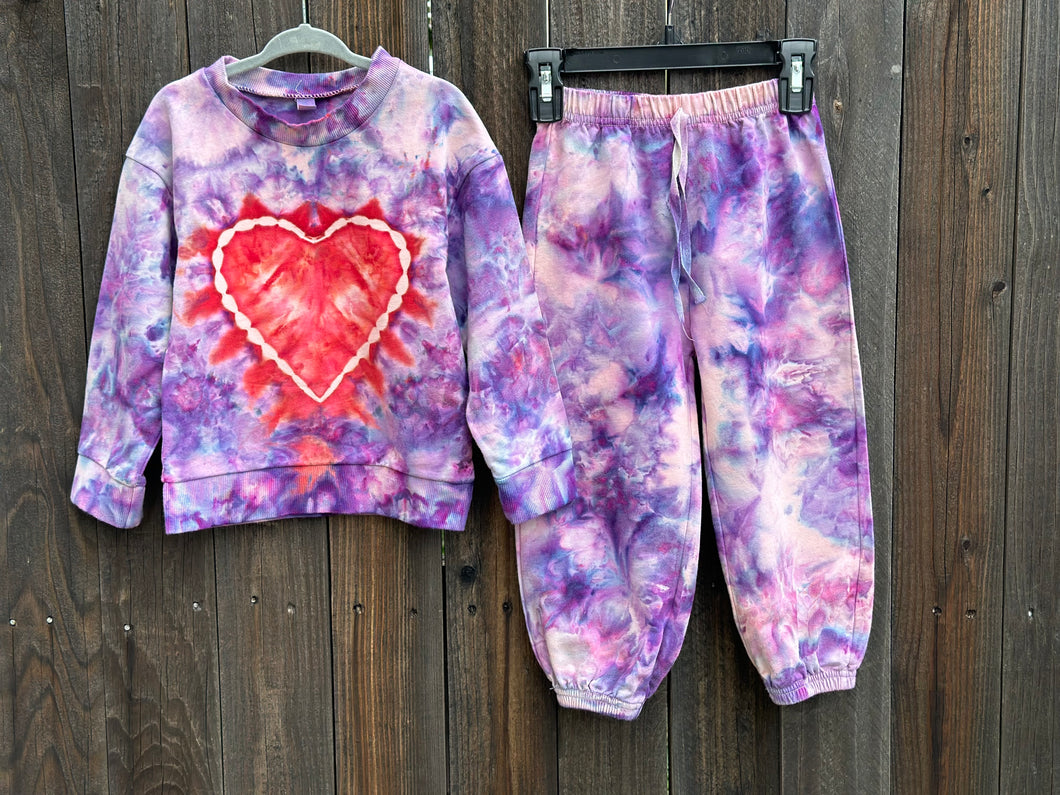 Toddler 4T/5T Heart Sweatsuit