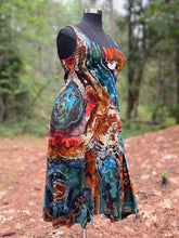 Load image into Gallery viewer, Custom Reverse Geode Ballet Dress with Pockets in ‘Rooster’ for Beverley
