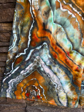 Load image into Gallery viewer, Women’s XL Geode Wide-Leg Palazzo Pants in ‘Boulder Turquoise’
