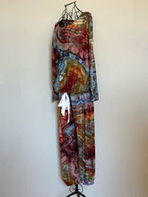 Load image into Gallery viewer, Women’s Medium Geode Modal Pajama Set in ‘Rustic Rainbow’
