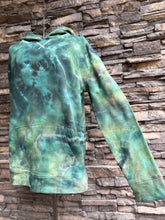 Load image into Gallery viewer, Women’s Medium (but actually a Youth XXL) Geode 100% Cotton Hoodie in ‘Moss Agate’
