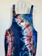 Load image into Gallery viewer, Women’s Large Geode Cotton Overalls Jumpsuit in ‘Deep Marine’
