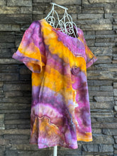 Load image into Gallery viewer, Women’s Large Geode Short Sleeved Pocket T-Shirt in ‘Golden Orchid’
