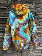 Load image into Gallery viewer, Custom Geode Zip Up Hoodie in ‘Koroit Boulder Opal’ for Wendy
