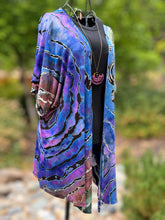 Load image into Gallery viewer, Custom Reverse Geode Kimono in ‘Abalone’ for Sue
