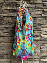 Load image into Gallery viewer, Women’s Large Luxe Spiral Tank Top in ‘Cosmic Eyes’
