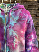 Load image into Gallery viewer, Men’s XL (but fits like a Women’s Large Tall) Upcycled J.Crew Sherpa Fleece Lined Zip-Up Hoodie in ‘Let It Grow’
