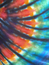 Load image into Gallery viewer, Women’s Large (can fit an XL, too) Upcycled U-Neck 100% cotton Midi Dress in ‘Bold As Love
