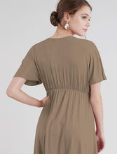 Load image into Gallery viewer, Women’s XL Geode Kimono Style Dress in ‘Turkey Tail Mushroom’
