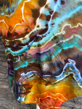 Load image into Gallery viewer, Women’s Medium Geode Sleeveless Cardigan with Pockets in ‘Koroit Boulder Opal’
