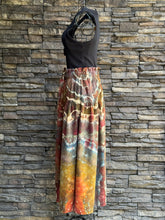 Load image into Gallery viewer, Women’s XS Geode Tie-Waist Midi Skirt in ‘Rustic Rainbow’
