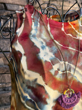 Load image into Gallery viewer, Women’s XS (0-2) Geode Sleeveless Swing Dress with Pockets in ‘Rustic Rainbow’
