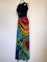 Load image into Gallery viewer, Women’s Large Reverse Geode Maxi Skirt in ‘Bold As Love’
