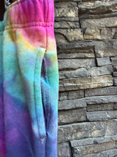 Load image into Gallery viewer, Women’s XXL Geode Mid-Rise Flared Sweatpants with Pockets in ‘Gypsy Skies’
