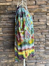 Load image into Gallery viewer, Women’s Large Geode Rayon V-Neck T-Shirt Tunic in ‘Enchanted Forest’
