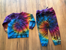 Load image into Gallery viewer, Custom Rainbow Spiral Jammies for Stephanie
