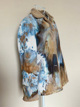 Load image into Gallery viewer, Women’s Medium Upcycled Sherpa Lined Corduroy Jacket in ‘Blue Gray’
