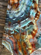 Load image into Gallery viewer, Women’s Medium Geode Sleeveless Cardigan with Pockets in ‘Boulder Turquoise’
