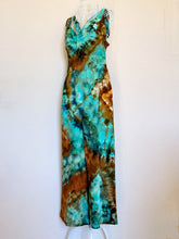 Load image into Gallery viewer, Custom Geode Strappy Jumpsuit in ‘Boulder Turquoise’ for Sarah
